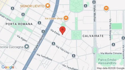 Rooms for rent i Milano Zona 4 - Vittoria, Forlanini - kort over placeringen