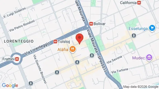 Apartments for rent i Milano Zona 6 - Barona, Lorenteggio - kort over placeringen