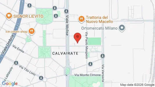 Apartments for rent i Milano Zona 4 - Vittoria, Forlanini - kort over placeringen