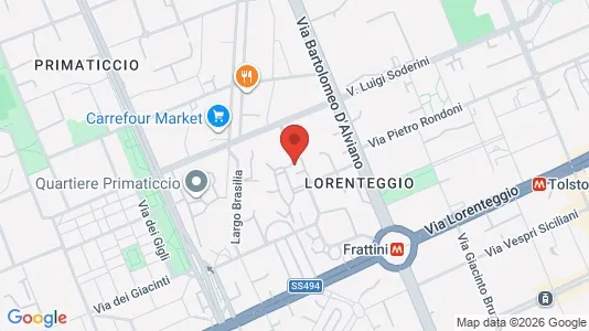 Rooms for rent i Milano Zona 6 - Barona, Lorenteggio - kort over placeringen