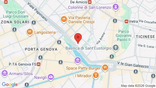 Apartments for rent i Milano Zona 1 - Centro storico - kort over placeringen
