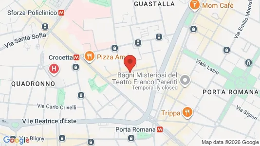 Apartments for rent i Milano Zona 1 - Centro storico - kort over placeringen