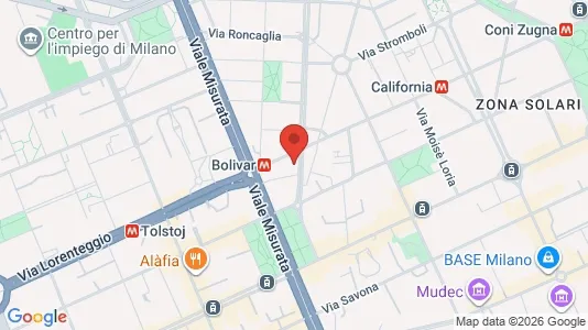 Apartments for rent i Milano Zona 6 - Barona, Lorenteggio - kort over placeringen