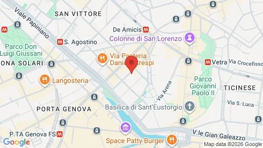 Apartments for rent i Milano Zona 1 - Centro storico - kort over placeringen