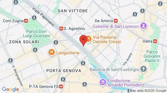 Apartments for rent i Milano Zona 1 - Centro storico - kort over placeringen