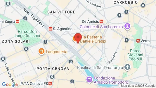 Apartments for rent i Milano Zona 1 - Centro storico - kort over placeringen