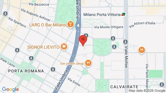 Apartments for rent i Milano Zona 4 - Vittoria, Forlanini - kort over placeringen