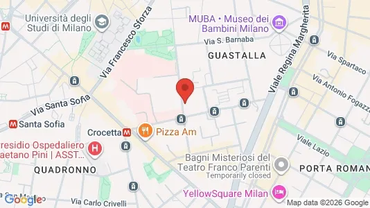 Apartments for rent i Milano Zona 1 - Centro storico - kort over placeringen
