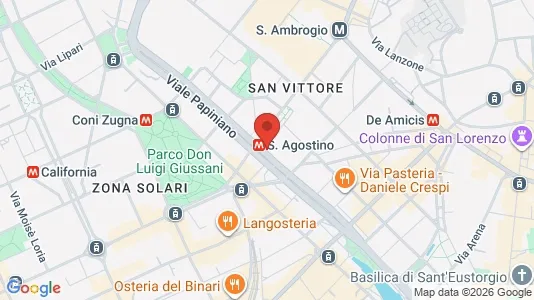 Rooms for rent i Milano Zona 1 - Centro storico - kort over placeringen