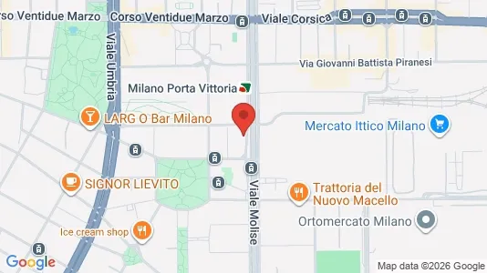 Rooms for rent i Milano Zona 4 - Vittoria, Forlanini - kort over placeringen