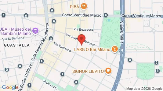 Rooms for rent i Milano Zona 4 - Vittoria, Forlanini - kort over placeringen
