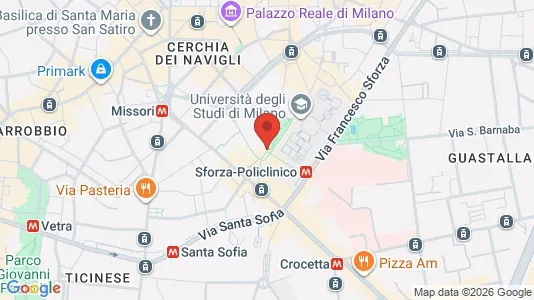 Apartments for rent i Milano Zona 1 - Centro storico - kort over placeringen