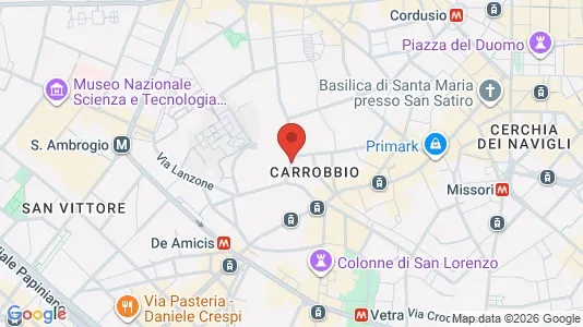 Apartments for rent i Milano Zona 1 - Centro storico - kort over placeringen