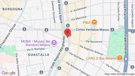 Rooms for rent i Milano Zona 4 - Vittoria, Forlanini - kort over placeringen