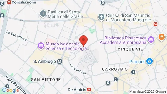 Apartments for rent i Milano Zona 1 - Centro storico - kort over placeringen