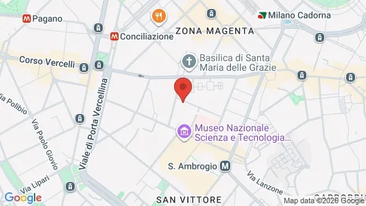 Apartments for rent i Milano Zona 1 - Centro storico - kort over placeringen