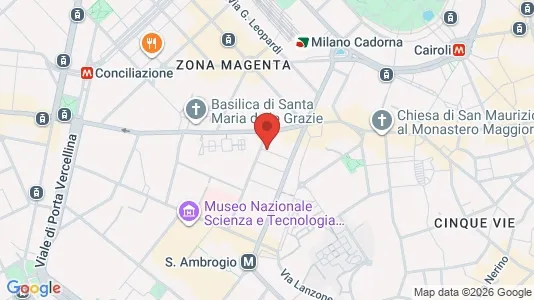 Apartments for rent i Milano Zona 1 - Centro storico - kort over placeringen