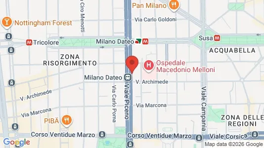 Apartments for rent i Milano Zona 1 - Centro storico - kort over placeringen