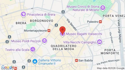 Apartments for rent i Milano Zona 1 - Centro storico - kort over placeringen