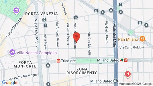 Apartments for rent i Milano Zona 1 - Centro storico - kort over placeringen