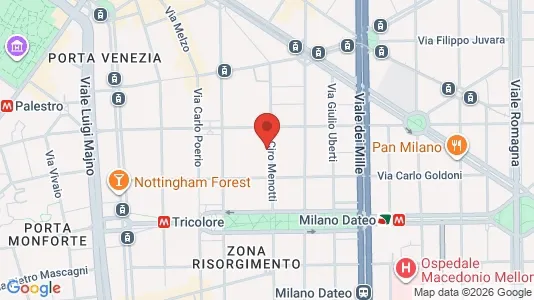 Apartments for rent i Milano Zona 1 - Centro storico - kort over placeringen