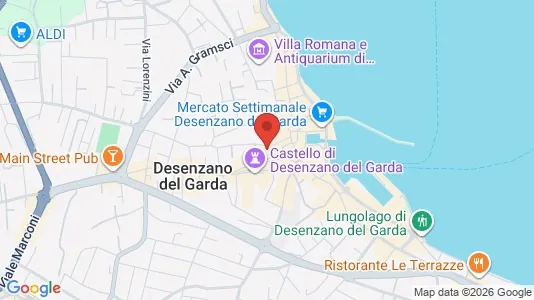 Apartments for rent i Desenzano del Garda - kort over placeringen