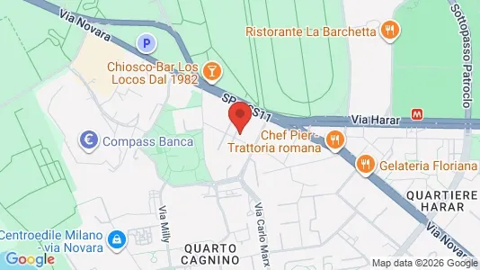 Rooms for rent i Milano Zona 7 - Baggio, De Angeli, San Siro - kort over placeringen