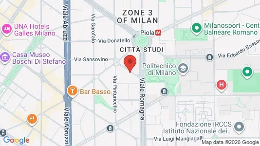 Rooms for rent i Milano Zona 3 - Porta Venezia, Città Studi, Lambrate - kort over placeringen
