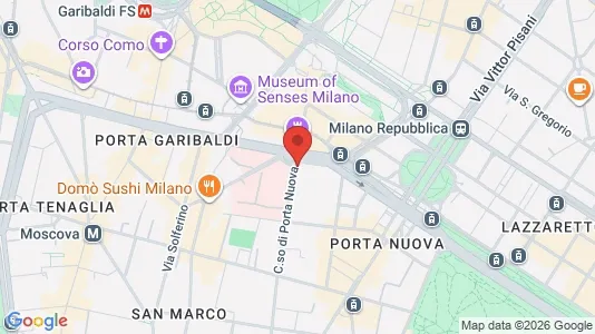 Apartments for rent i Milano Zona 1 - Centro storico - kort over placeringen