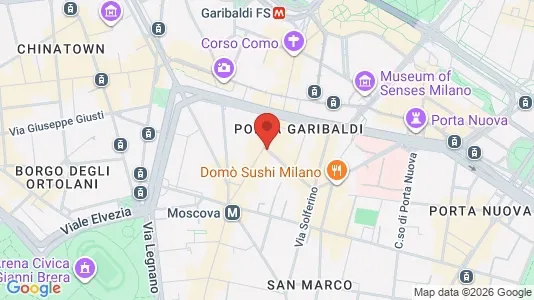 Apartments for rent i Milano Zona 1 - Centro storico - kort over placeringen