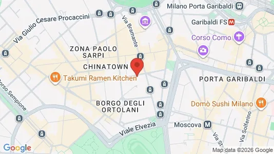 Apartments for rent i Milano Zona 1 - Centro storico - kort over placeringen