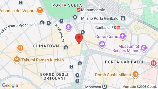 Apartments for rent i Milano Zona 1 - Centro storico - kort over placeringen
