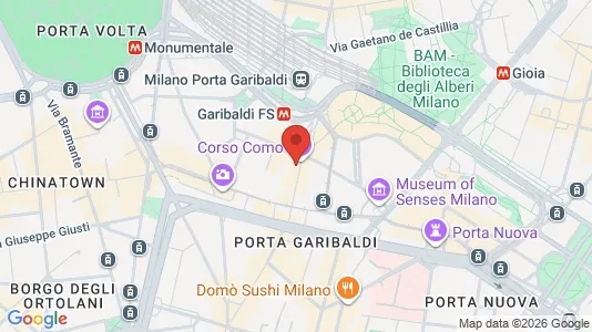 Apartments for rent i Milano Zona 1 - Centro storico - kort over placeringen