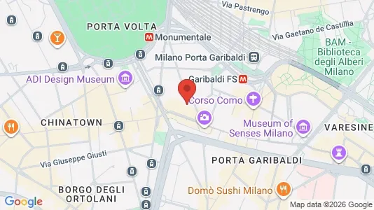 Apartments for rent i Milano Zona 1 - Centro storico - kort over placeringen
