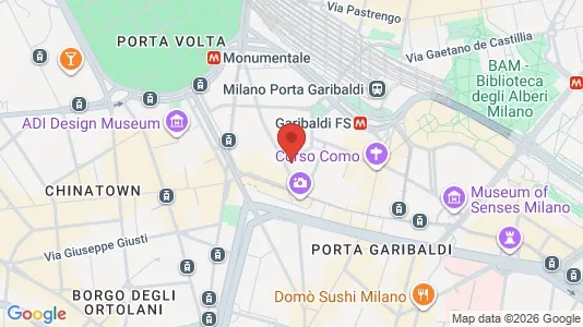 Apartments for rent i Milano Zona 1 - Centro storico - kort over placeringen