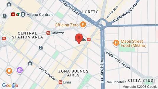Rooms for rent i Milano Zona 2 - Stazione Centrale, Gorla, Turro, Greco, Crescenzago - kort over placeringen