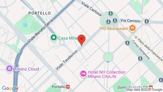 Rooms for rent i Milano Zona 8 - Fiera, Gallaratese, Quarto Oggiaro - kort over placeringen