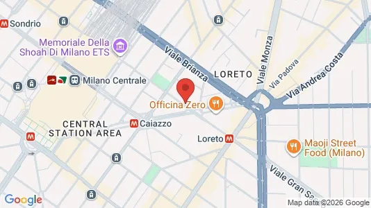 Apartments for rent i Milano Zona 2 - Stazione Centrale, Gorla, Turro, Greco, Crescenzago - kort over placeringen