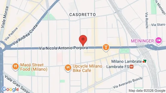Apartments for rent i Milano Zona 3 - Porta Venezia, Città Studi, Lambrate - kort over placeringen