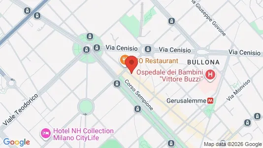Apartments for rent i Milano Zona 1 - Centro storico - kort over placeringen