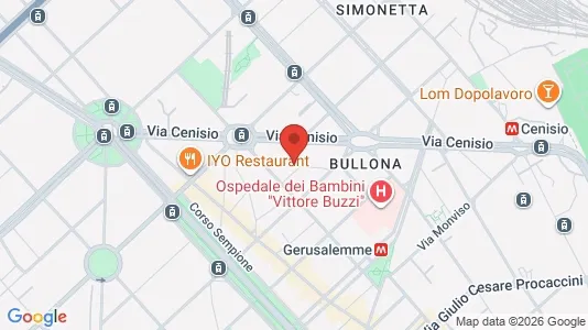 Apartments for rent i Milano Zona 1 - Centro storico - kort over placeringen