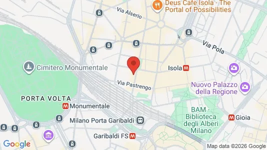 Rooms for rent i Milano Zona 9 - Porta Garibaldi, Niguarda - kort over placeringen