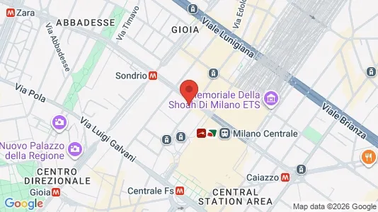 Apartments for rent i Milano Zona 2 - Stazione Centrale, Gorla, Turro, Greco, Crescenzago - kort over placeringen