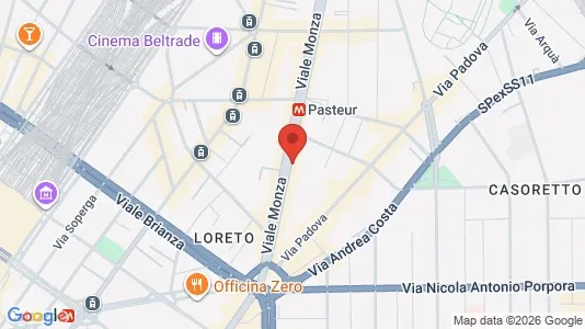 Apartments for rent i Milano Zona 2 - Stazione Centrale, Gorla, Turro, Greco, Crescenzago - kort over placeringen