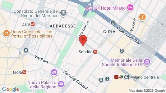 Rooms for rent i Milano Zona 2 - Stazione Centrale, Gorla, Turro, Greco, Crescenzago - kort over placeringen