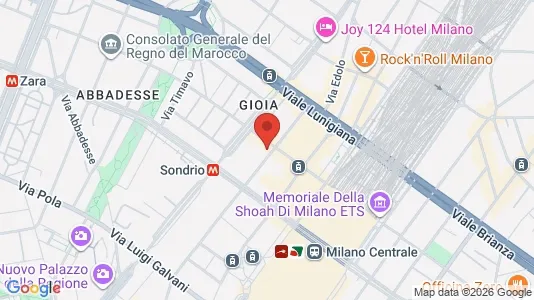 Apartments for rent i Milano Zona 2 - Stazione Centrale, Gorla, Turro, Greco, Crescenzago - kort over placeringen