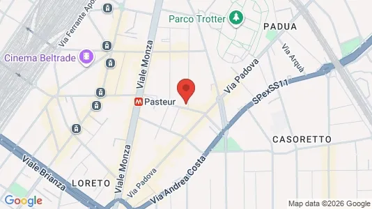Apartments for rent i Milano Zona 2 - Stazione Centrale, Gorla, Turro, Greco, Crescenzago - kort over placeringen
