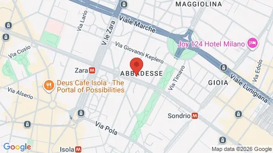 Apartments for rent i Milano Zona 2 - Stazione Centrale, Gorla, Turro, Greco, Crescenzago - kort over placeringen