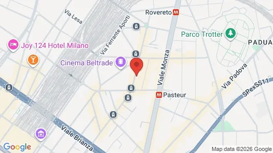 Apartments for rent i Milano Zona 2 - Stazione Centrale, Gorla, Turro, Greco, Crescenzago - kort over placeringen