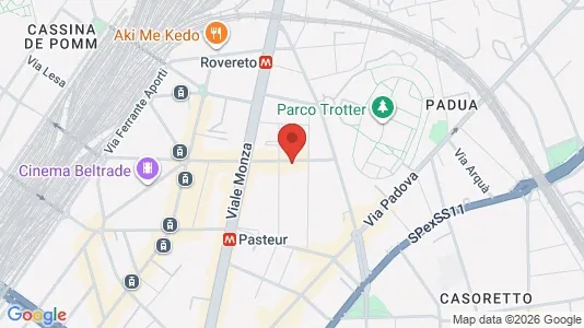 Apartments for rent i Milano Zona 2 - Stazione Centrale, Gorla, Turro, Greco, Crescenzago - kort over placeringen